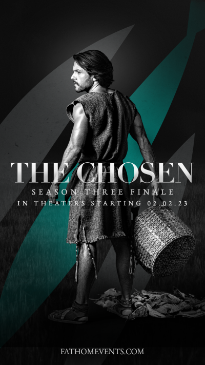 The Chosen Season 3 final poster, 2023