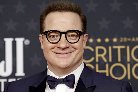 Brendan Fraser attends the 28th Annual Critics Choice Awards at Fairmont Century Plaza on January 15, 2023, in Los Angeles, California. 