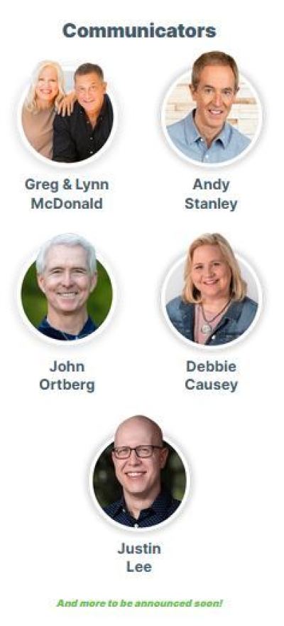 Screenshot of the speakers lineup on the Unconditional Conference website