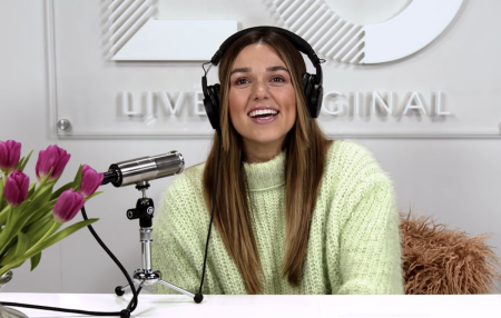 Sadie Robertson tells listeners in a Feb. 8, 2023 podcast about the importance of generosity. 