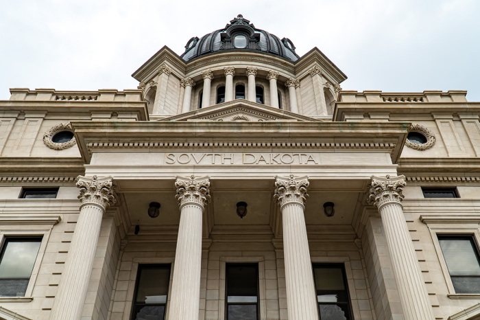 State Capitol in Pierre, South Dakota. 