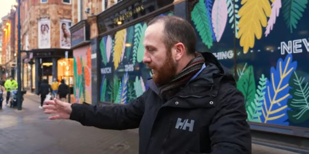 Dave McConnell, a lettings agent from Wakefield, was reported to Prevent after being arrested and convicted for offending a member of the public. Video footage shows a police officer with pentagram tattoos tell Dave he had committed a 'homophobic hate crime' for refusing to say that a man was a woman. He was arrested in front of a jeering crowd. McConnell will be appealing his conviction in Leeds on March 9-10, 2023.