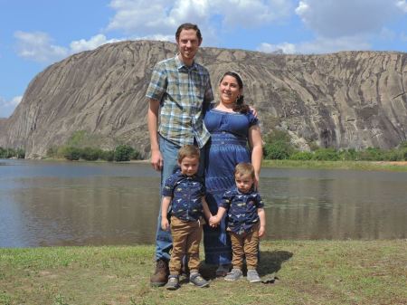 Ryan and Annabel Koher and their two sons in an undated photo.