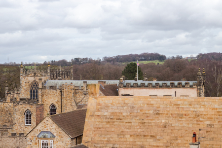 Castle Auckland was for centuries the official residence of the Anglican bishop of Durham. 