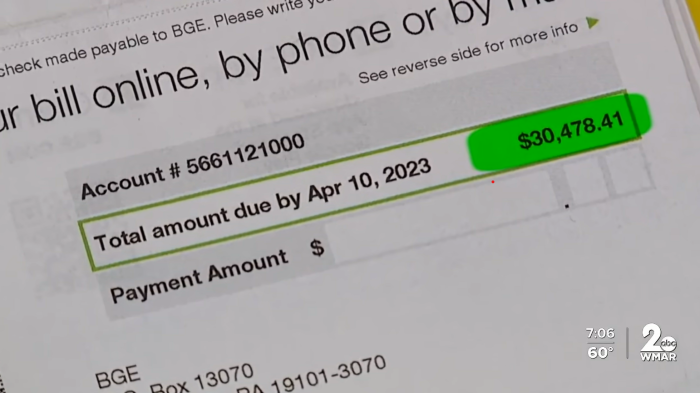 Friendship Baptist Church's energy bill.