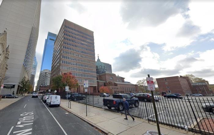 The administrative building of the Roman Catholic Archdiocese of Philadelphia located at 222 N 17th St, Philadelphia, Pa.