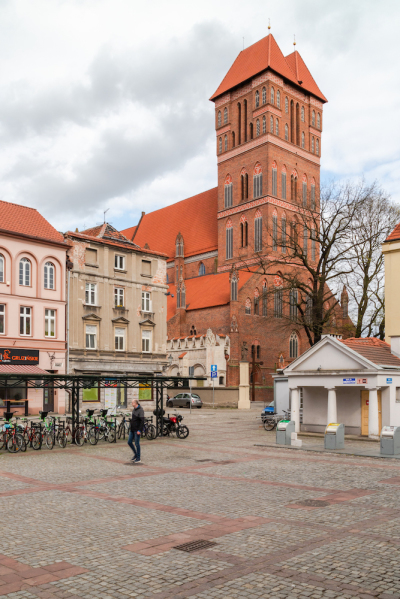 The Church of St. James the Greater in Torun, Poland. 