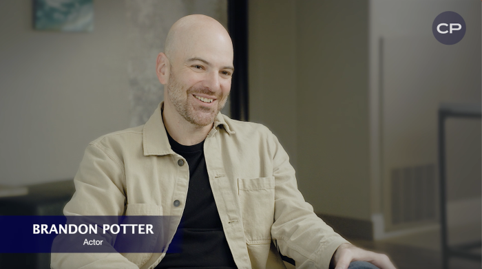 'The Chosen' Actor Brandon Potter at National Religious Broadcasters convention in Orlando, Florida, on Monday, May 2023.