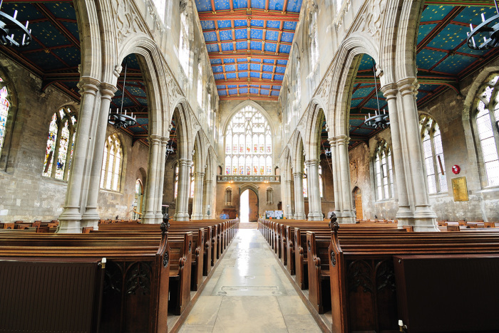 St. Mary's Church, Warwick, England.