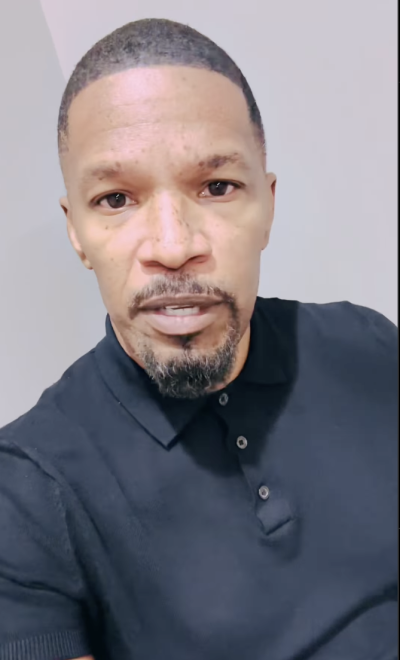 Jamie Foxx shares an update on Instagram, 2023