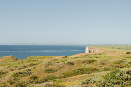 The construction of a dam on the Missouri River in Fort Peck, Montana, created a man-made lake with a shoreline longer than California’s coast.