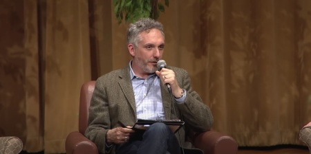 Anglican Bishop Stewart Ruch III of the Diocese of the Upper Midwest speaking at a 2017 event sponsored by the Center for Applied Christian Ethics at Wheaton College. 