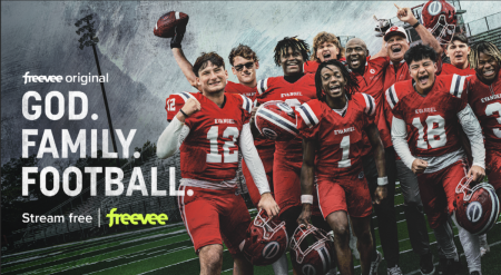 God. Family. Football premieres on Amazon Freevee September 1