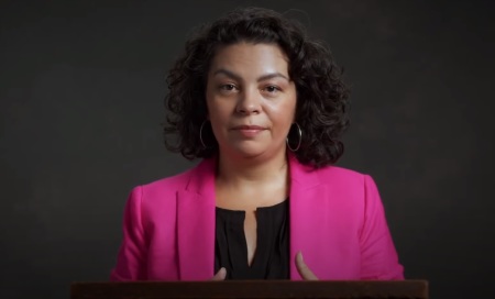 Julia Ayala Harris, president of The Episcopal Church House of Deputies, speaks in a video sermon uploaded in July 2022. 