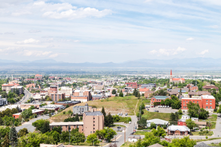 Helena, the capital of Montana. 