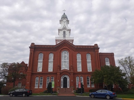 Aspinwall Hall of Virginia Theological Seminary in Alexandria, Virginia. 