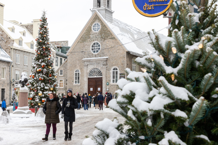 Quebec City is the capital of Canada’s Quebec province and one of the oldest cities in North America. 