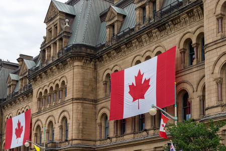 Office of the Prime Minister and Privy Council in Ottawa, Canada.