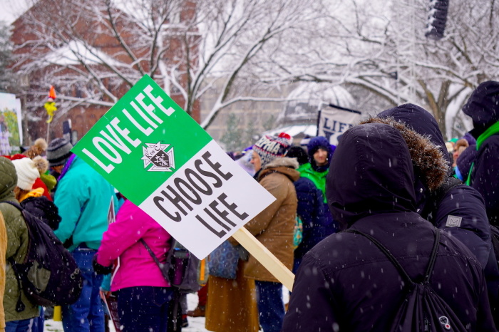 Pro-Life demonstrators joined together in Washington DC for the annual March For Life Event in solidarity with the anti-abortion stance on Jan. 19, 2024.