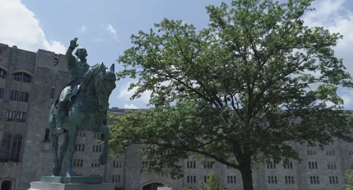 The United States Military Academy at West Point, New York. 