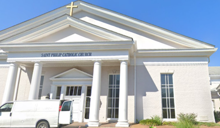 St. Philip Catholic Church is located in Franklin, Tennessee.