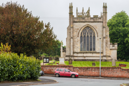 The early 15th century St. Augustine’s Church in Skirlaugh, England. 