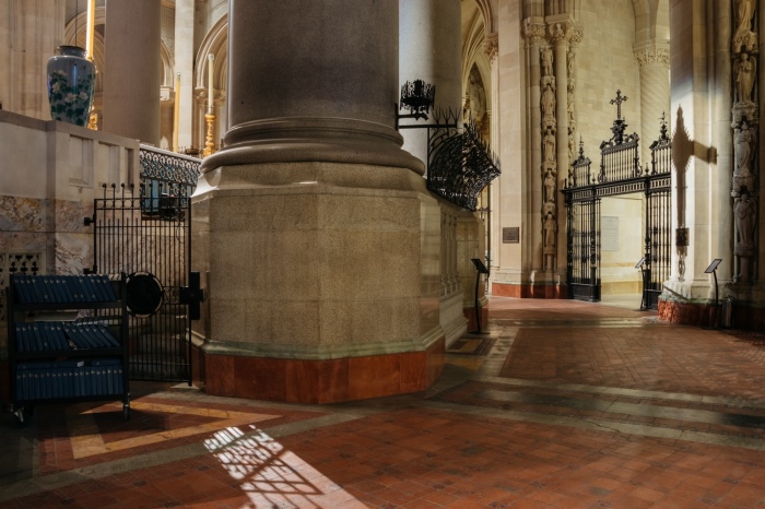 The Cathedral Church of St. John the Divine in New York City. 