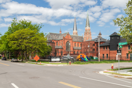 The Basilica of Ste. Anne de Detroit is one of the country’s oldest Roman Catholic congregations. 