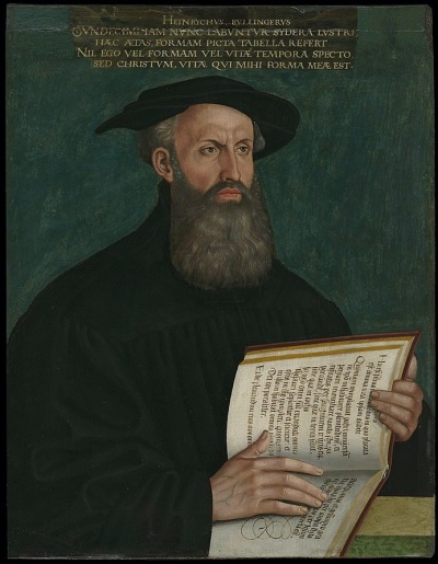 Heinrich Bullinger (1504-1575), a leader of the Swiss Reformation. 