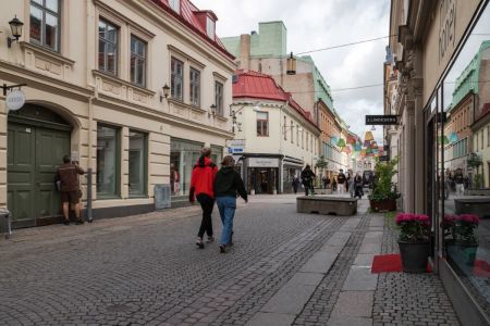 The streets of Gothenburg, Sweden.