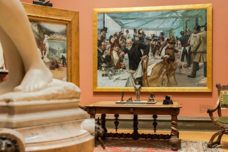 The world-class art collection inside the Gothenburg Museum of Art in Gothenburg, Sweden.