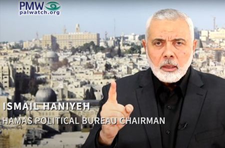 Hamas leader Ismail Haniyeh says that deaths in Gaza will help defeat Israel in an Oct. 26, 2023, video shared to YouTube on Dec. 11, 2023, by the Palestinian Media Watch group.