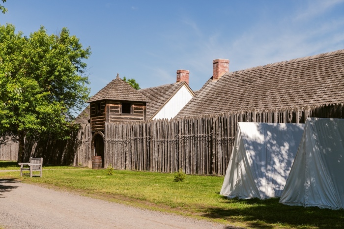 Fort William Historical Park is a reconstructed fur trading-era fort.