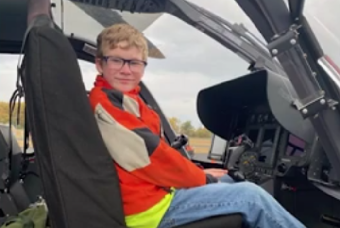 Aidan Linville, 13, died in a car crash on his way back from a trip to Dollywood Amusement Park in Pigeon Forge, Tennessee, with his church group. 