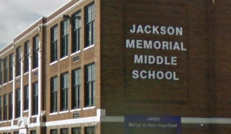 Jackson Memorial Middle School in Jackson Township, Ohio. 