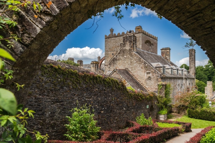 Buckland Abbey, former home of Sir Francis Drake. 