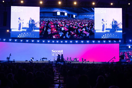 Opening session of the Fourth Lausanne Congress on World Evangelization in Incheon, South Korea, on Sept. 22, 2024. 