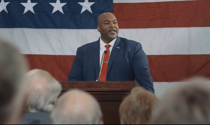 Mark Robinson is North Carolina's first black lieutenant governor and the 2024 Republican nominee for governor. He is also the state's first black nominee for governor of a major party in the state.