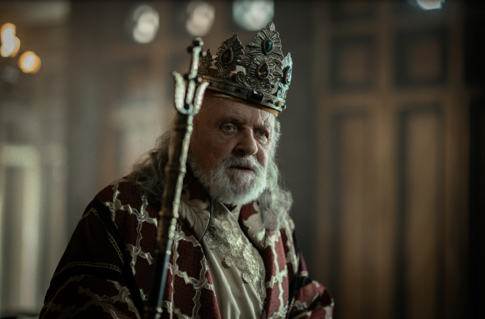 Anthony Hopkins as King Herod in 'Mary'