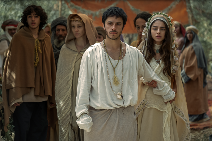  Israeli actress Noa Cohen as Mary and Ido Tako as Joseph in 'Mary.' 