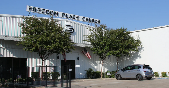 Freedom Place Church in Rowlett, Texas.