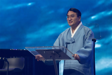 The Rev. Jaehoon Lee also spoke about the new era of polycentric missions on the opening day when he welcomed participants of the Fourth Lausanne Congress on World Evangelism to Incheon, South Korea, Sept. 22, 2022. 