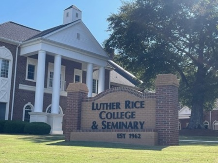 Luther Rice College and Seminary, a Christian academic institution based in Lithonia, Georgia. 