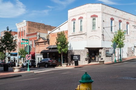 Downtown Clarksville, Tennessee.