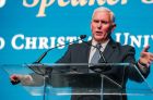 Mike Pence kicks off Christian college's speaker series, touted as model of Evangelical leadership