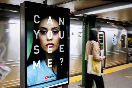 Global anti-human trafficking organization A21, launched their “Can You See Me?” national awareness campaign at the Omni Berkshire Place Hotel in New York City on Nov. 25, 2024.