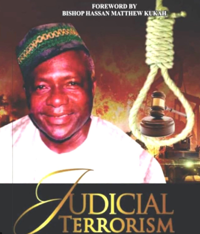 Maj.-Gen. Zamani Lekwot releases his book 'Judicial Terrorism' on Nov. 5, 2024. 