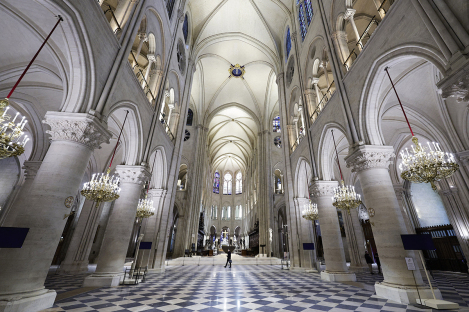 French Pres. Emmanuel Macron celebrates Notre Dame restoration: 'You have transformed ashes into art'