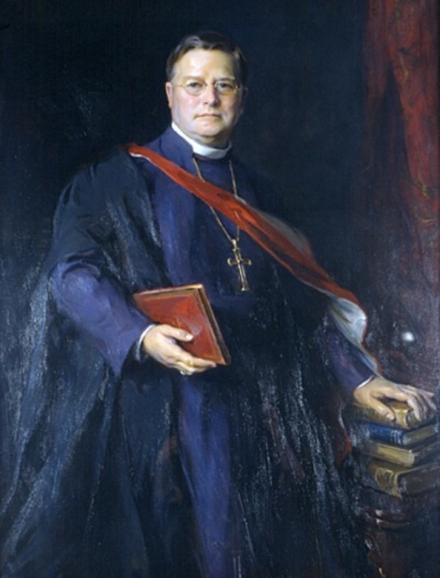 William Temple (1881-1944), a British social activist and former archbishop of Canterbury. 