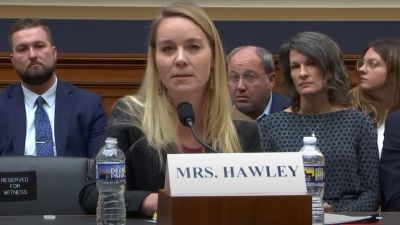 Erin Hawley, senior counsel and vice president of the Center for Life and regulatory practice at Alliance. Defending Freedom, testifies at a House Judiciary hearing about the FACE Act on Dec. 18, 2024.